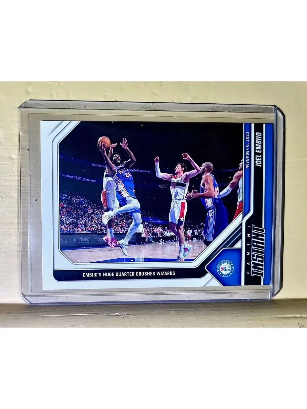 Joel Embiid 2023-24 Panini #44 NBA Basketball Card 76ers 1 of 70